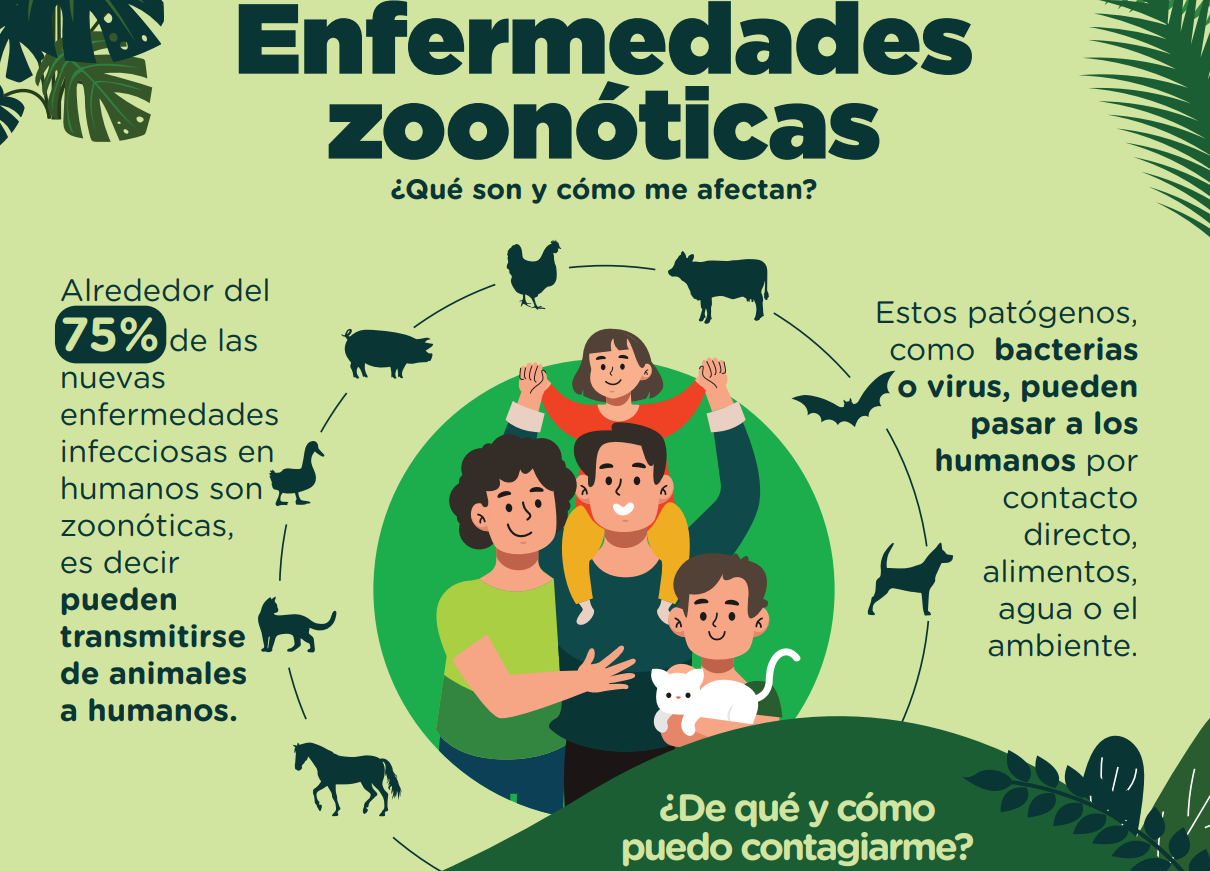 Enfermedades zoonóticas. ¿Qué son y cómo me afectan?